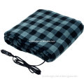 Heating blanket on car, 12V plaid electric blanket for automobile